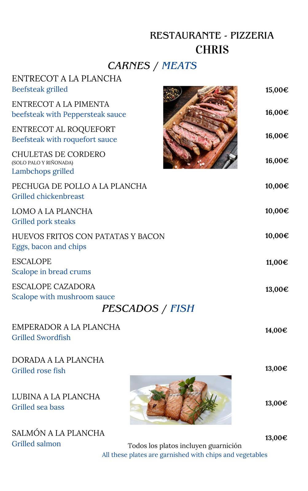 Carnes y Pescados